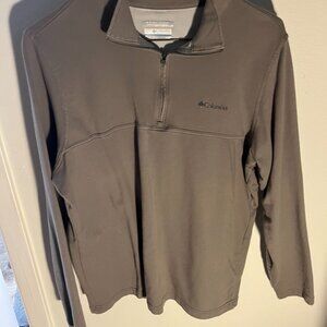 L Columbia - Grey - Quarter zip pullover